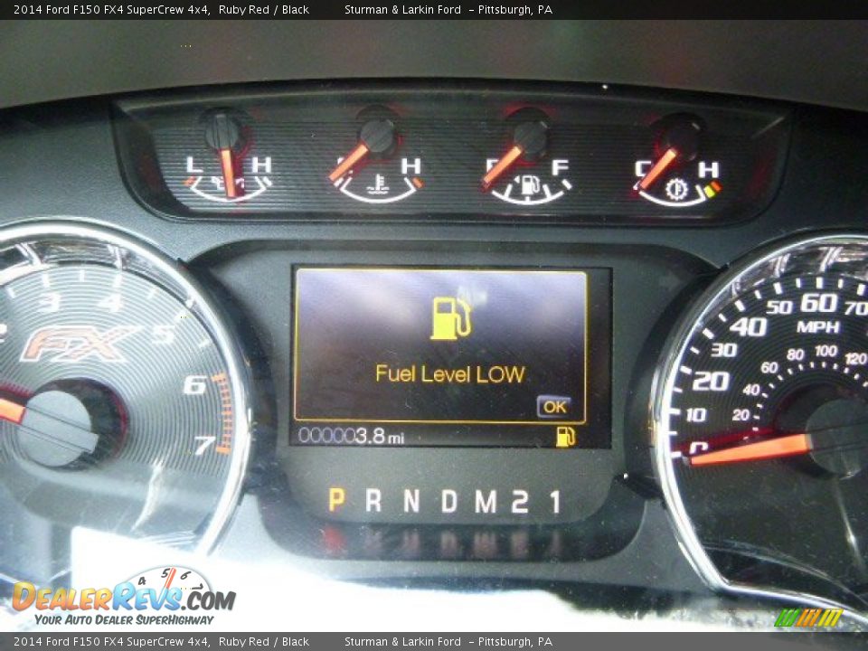 2014 Ford F150 FX4 SuperCrew 4x4 Ruby Red / Black Photo #15