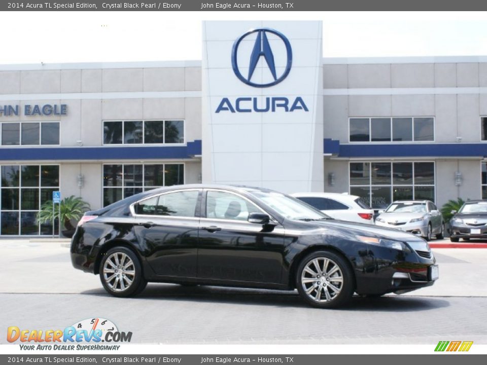 2014 Acura TL Special Edition Crystal Black Pearl / Ebony Photo #1