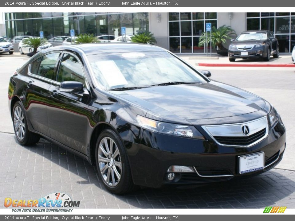 2014 Acura TL Special Edition Crystal Black Pearl / Ebony Photo #2