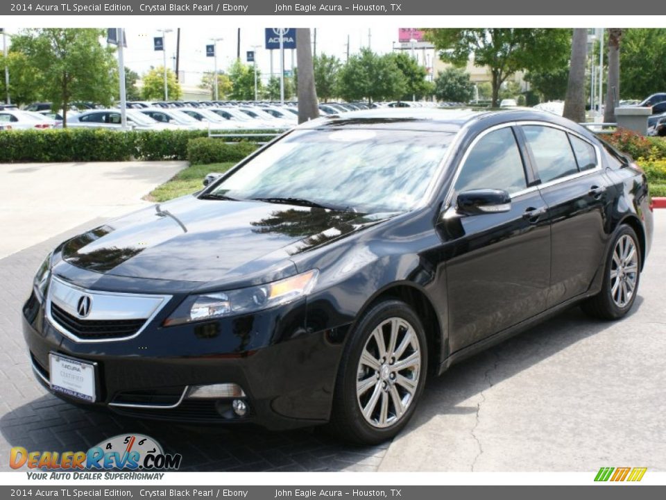 2014 Acura TL Special Edition Crystal Black Pearl / Ebony Photo #4