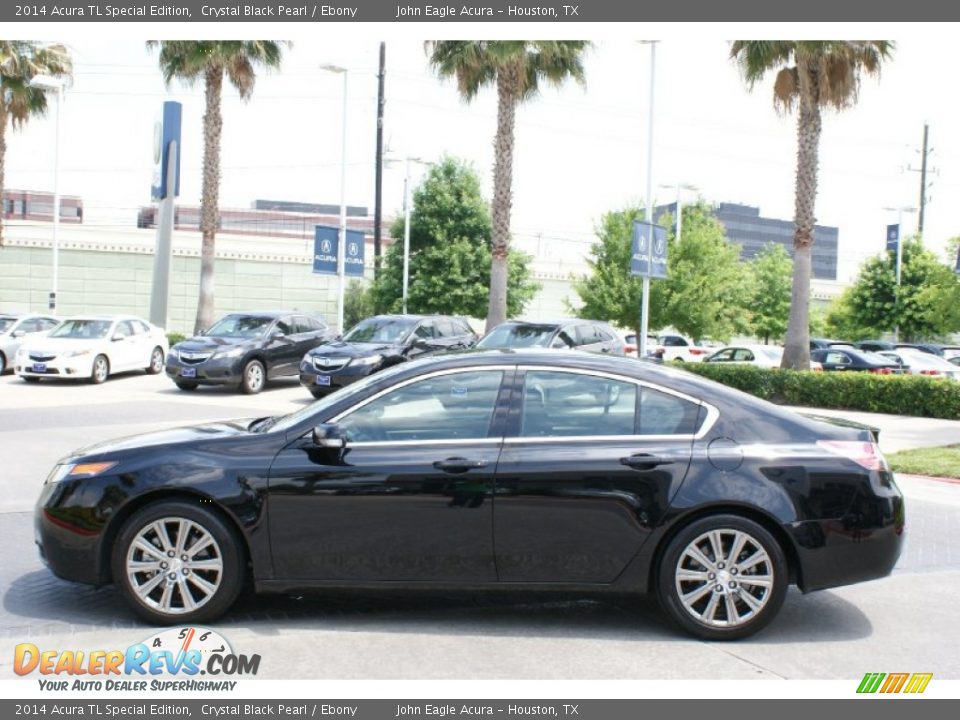 2014 Acura TL Special Edition Crystal Black Pearl / Ebony Photo #5