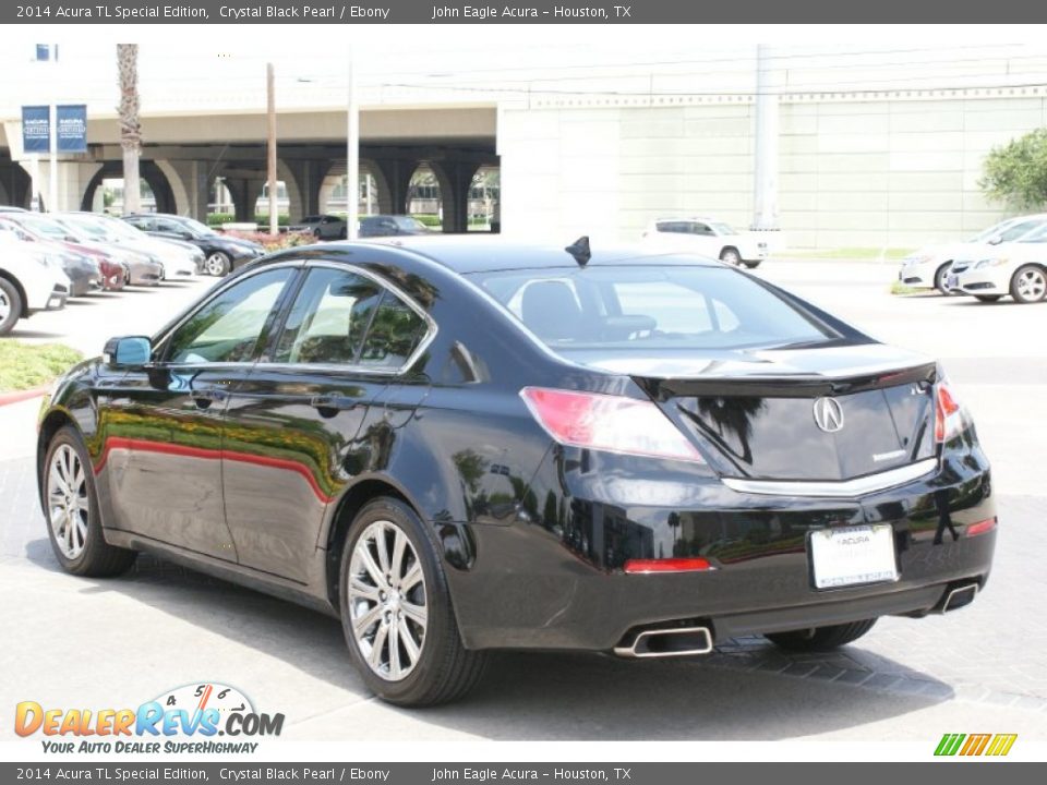 2014 Acura TL Special Edition Crystal Black Pearl / Ebony Photo #6