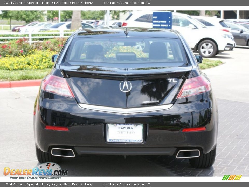 2014 Acura TL Special Edition Crystal Black Pearl / Ebony Photo #7