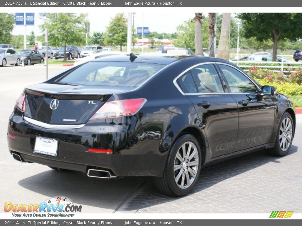 2014 Acura TL Special Edition Crystal Black Pearl / Ebony Photo #8