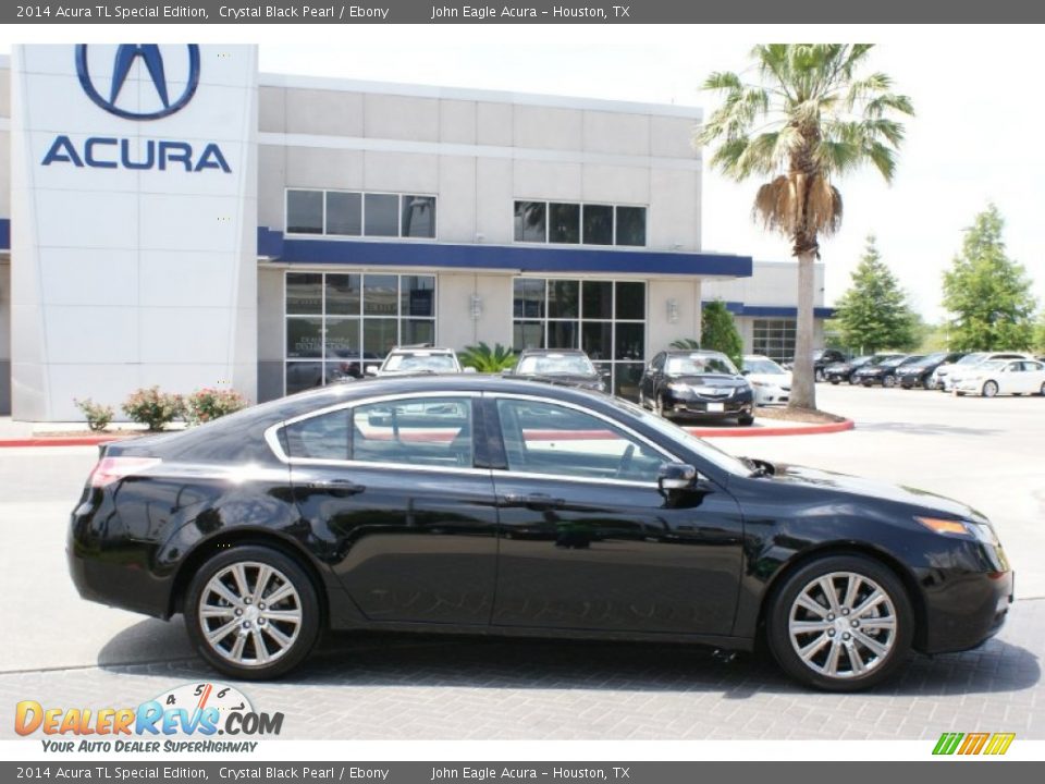 2014 Acura TL Special Edition Crystal Black Pearl / Ebony Photo #9