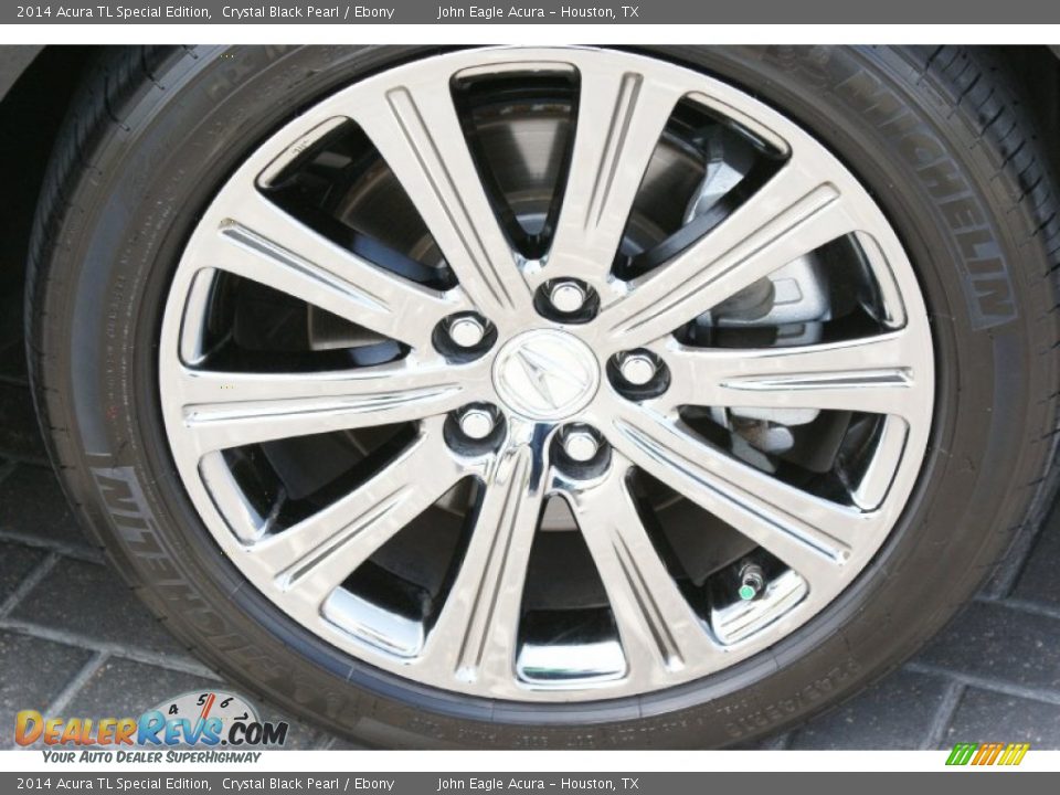 2014 Acura TL Special Edition Crystal Black Pearl / Ebony Photo #11