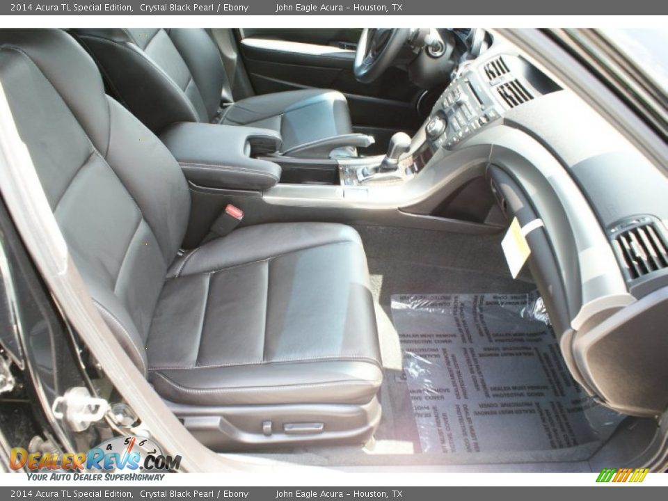 2014 Acura TL Special Edition Crystal Black Pearl / Ebony Photo #23