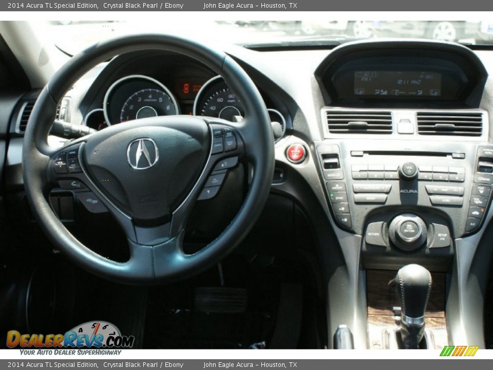 2014 Acura TL Special Edition Crystal Black Pearl / Ebony Photo #26