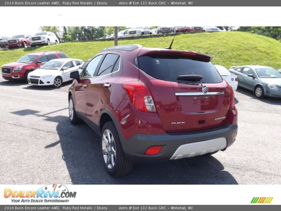 2014 Buick Encore Leather AWD Ruby Red Metallic / Ebony Photo #6