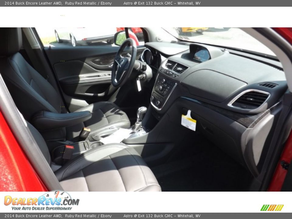 2014 Buick Encore Leather AWD Ruby Red Metallic / Ebony Photo #8