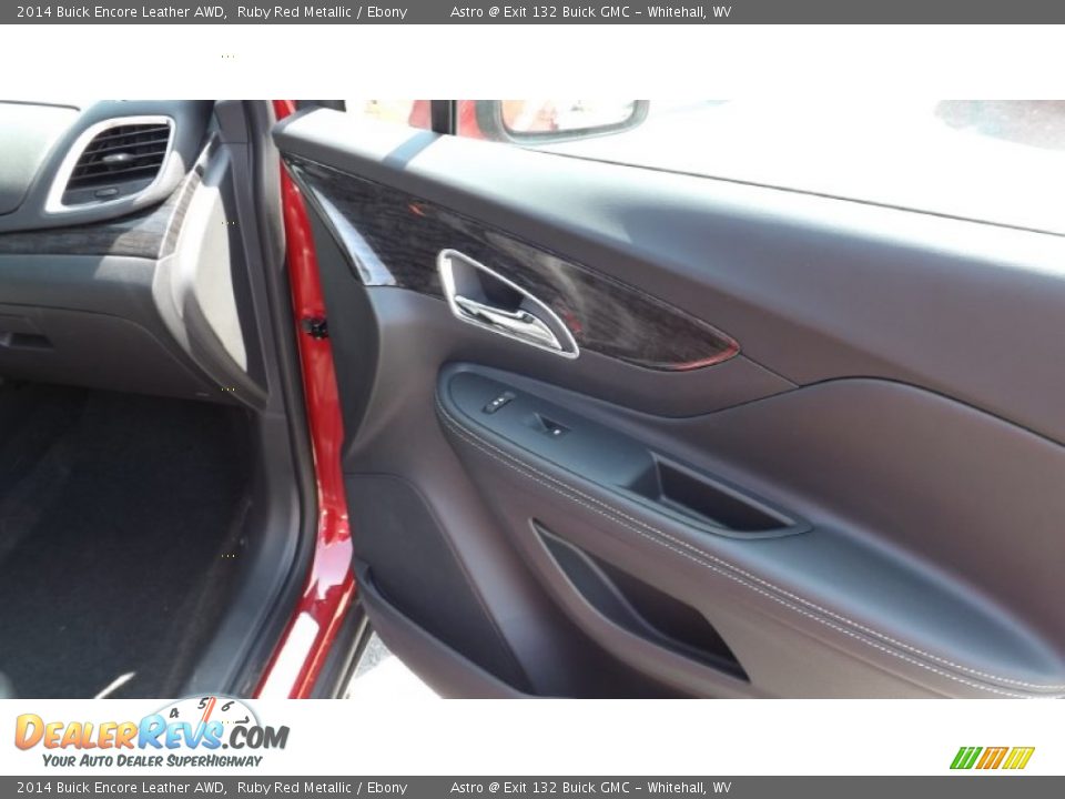 2014 Buick Encore Leather AWD Ruby Red Metallic / Ebony Photo #9