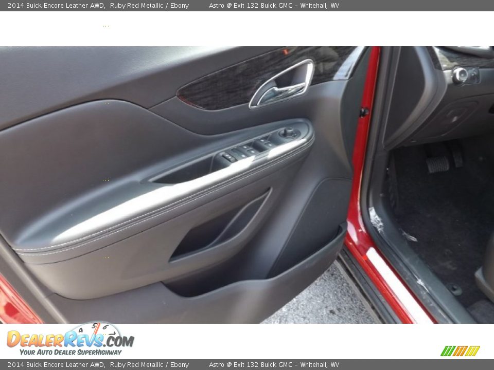 2014 Buick Encore Leather AWD Ruby Red Metallic / Ebony Photo #12