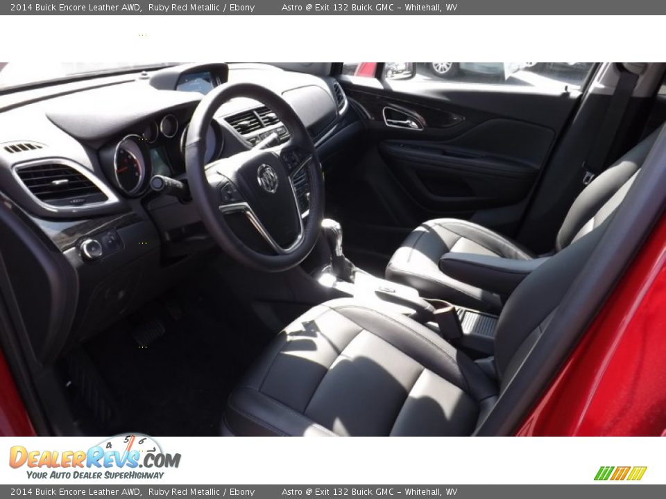 2014 Buick Encore Leather AWD Ruby Red Metallic / Ebony Photo #13