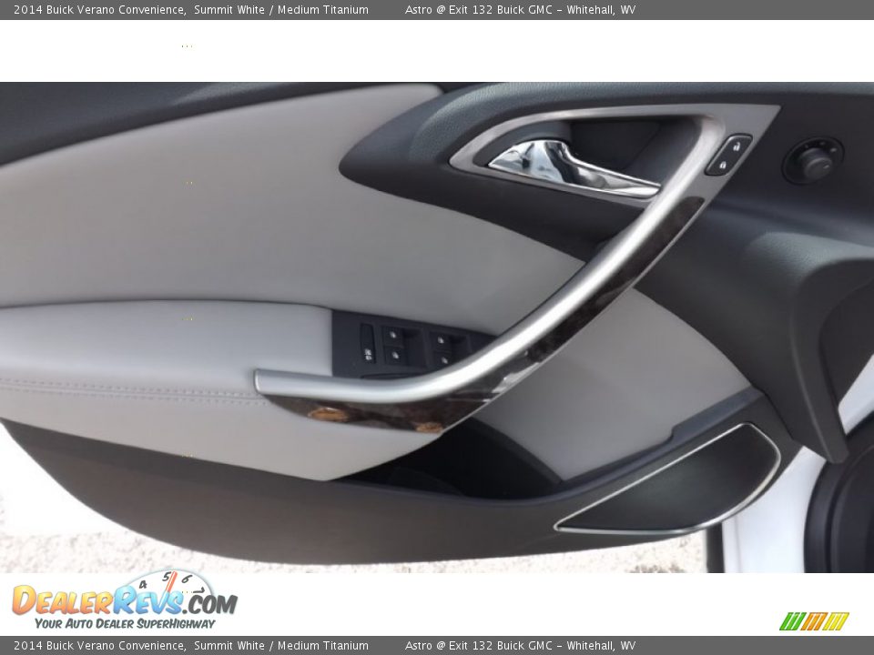 2014 Buick Verano Convenience Summit White / Medium Titanium Photo #10