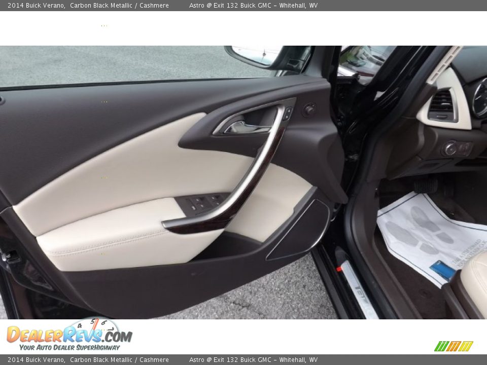 2014 Buick Verano Carbon Black Metallic / Cashmere Photo #11