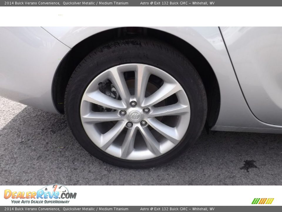 2014 Buick Verano Convenience Quicksilver Metallic / Medium Titanium Photo #4