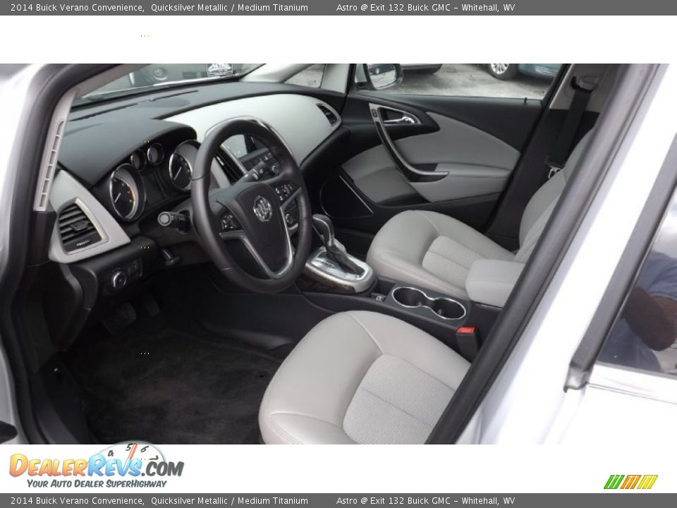 2014 Buick Verano Convenience Quicksilver Metallic / Medium Titanium Photo #11