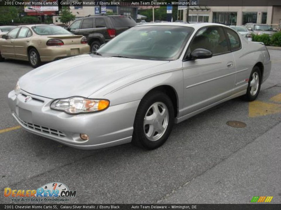 2001 Chevrolet Monte Carlo SS Galaxy Silver Metallic / Ebony Black Photo #1
