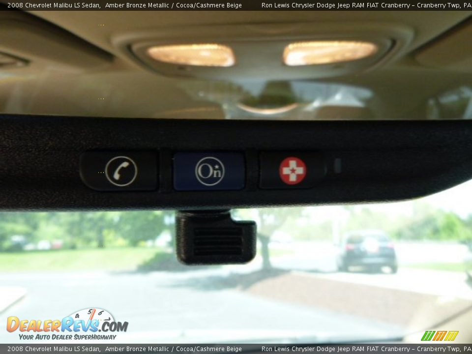 2008 Chevrolet Malibu LS Sedan Amber Bronze Metallic / Cocoa/Cashmere Beige Photo #15
