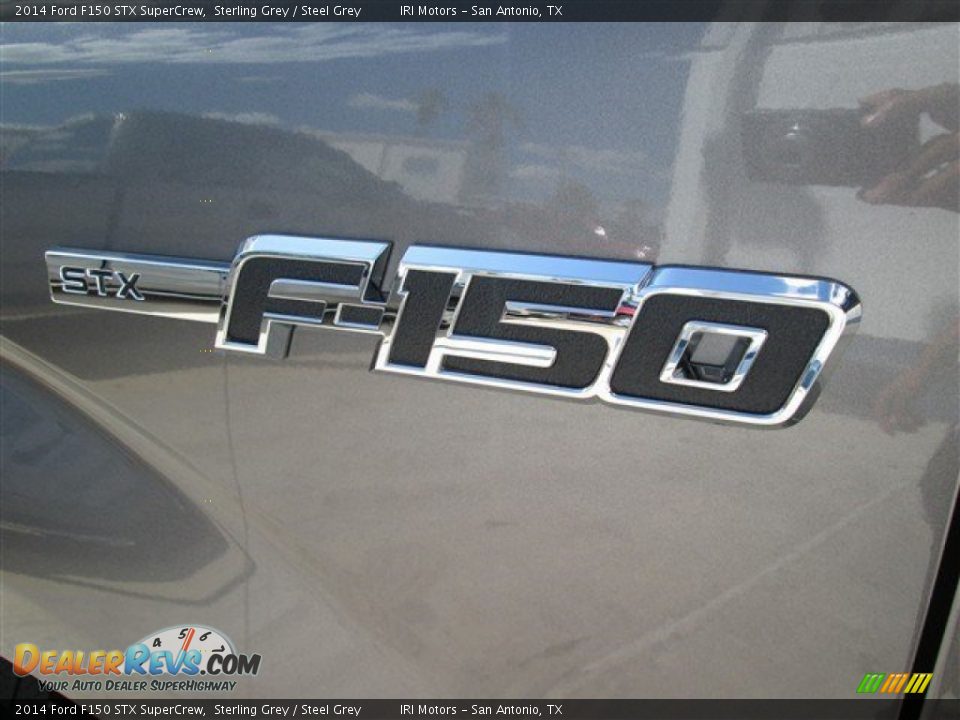 2014 Ford F150 STX SuperCrew Sterling Grey / Steel Grey Photo #9