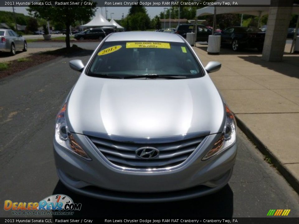 2013 Hyundai Sonata GLS Radiant Silver / Gray Photo #3