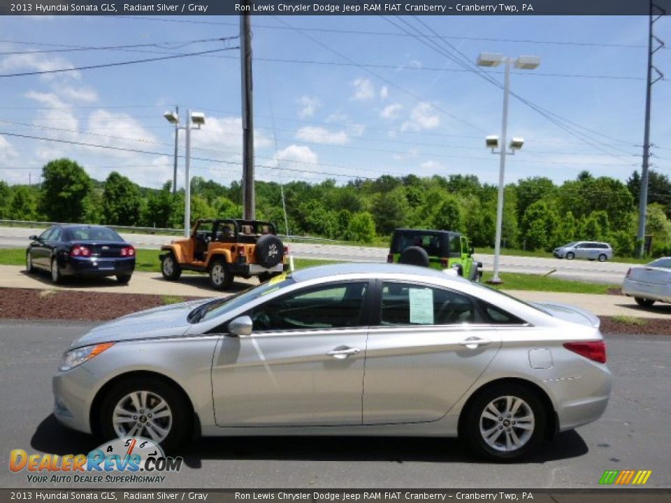 2013 Hyundai Sonata GLS Radiant Silver / Gray Photo #5