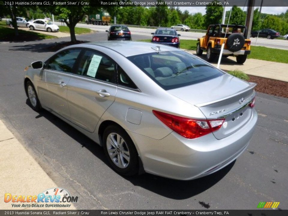 2013 Hyundai Sonata GLS Radiant Silver / Gray Photo #6