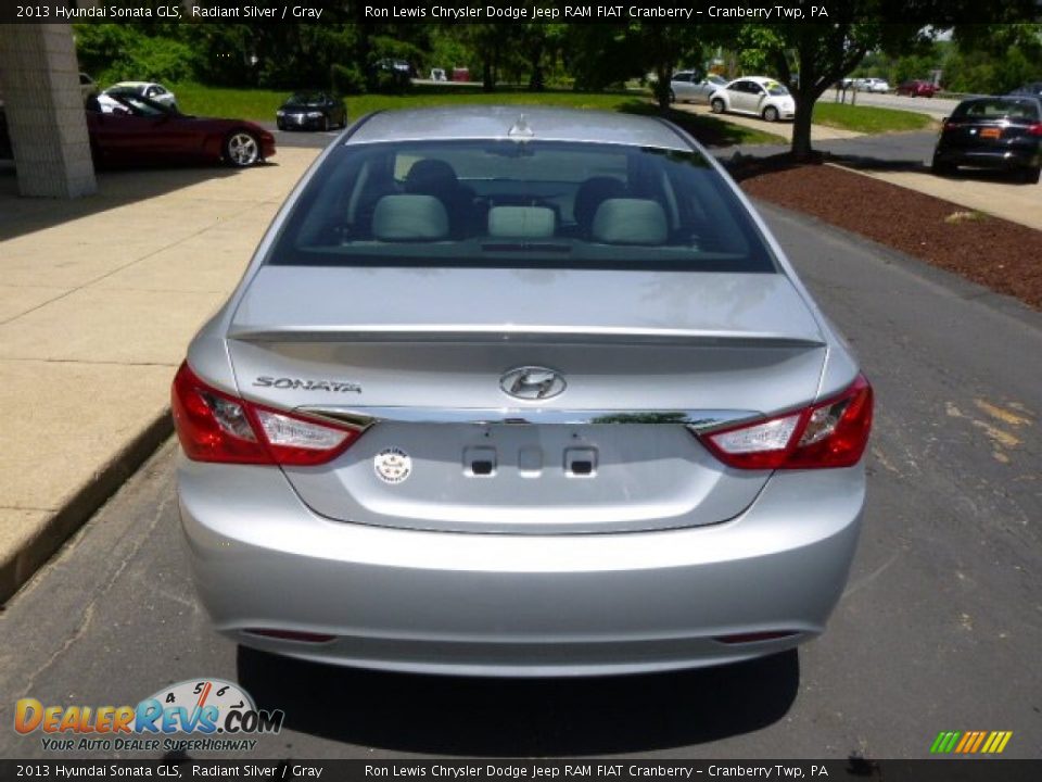 2013 Hyundai Sonata GLS Radiant Silver / Gray Photo #7