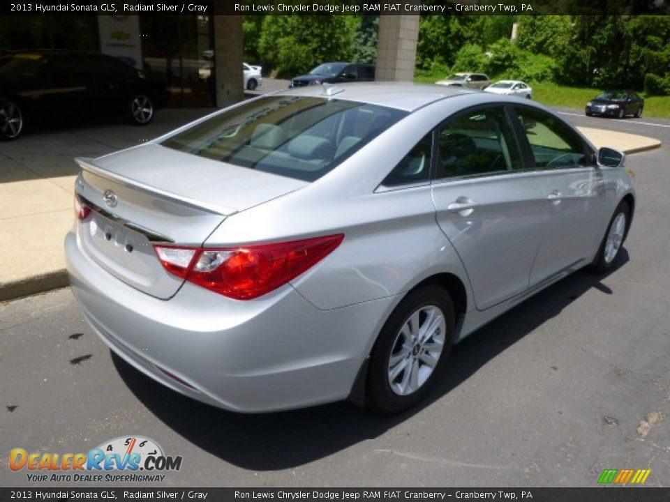 2013 Hyundai Sonata GLS Radiant Silver / Gray Photo #8