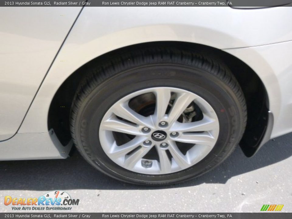 2013 Hyundai Sonata GLS Radiant Silver / Gray Photo #9