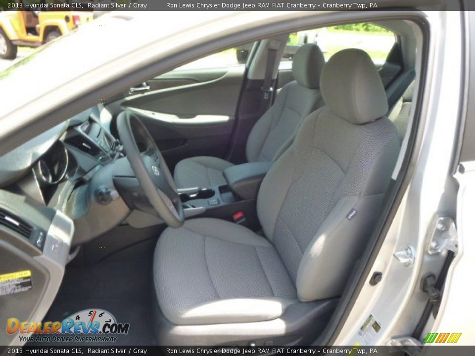 2013 Hyundai Sonata GLS Radiant Silver / Gray Photo #10