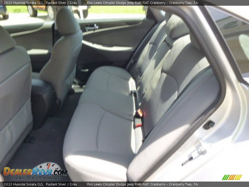 2013 Hyundai Sonata GLS Radiant Silver / Gray Photo #12