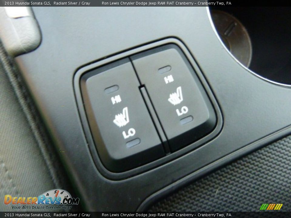 2013 Hyundai Sonata GLS Radiant Silver / Gray Photo #15