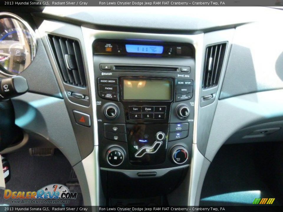 2013 Hyundai Sonata GLS Radiant Silver / Gray Photo #16