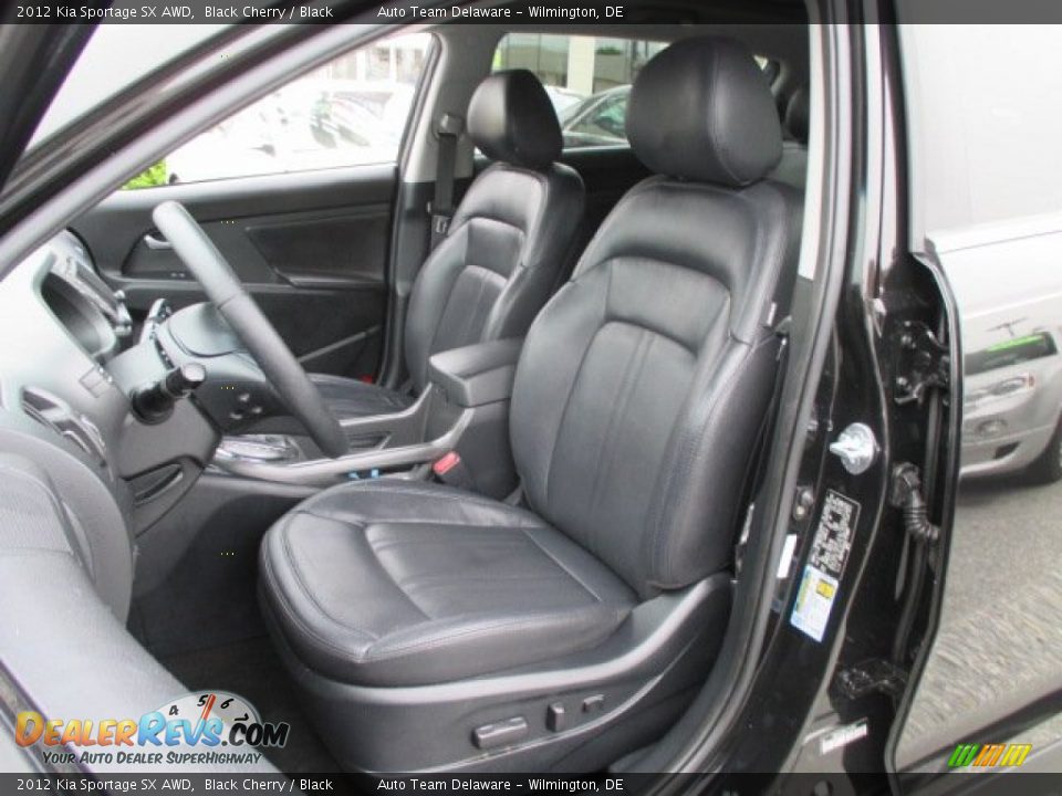 Front Seat of 2012 Kia Sportage SX AWD Photo #10