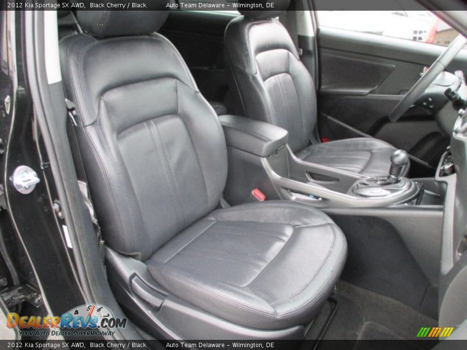 Front Seat of 2012 Kia Sportage SX AWD Photo #17