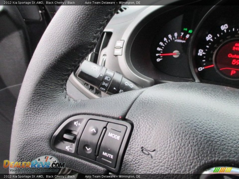 Controls of 2012 Kia Sportage SX AWD Photo #36