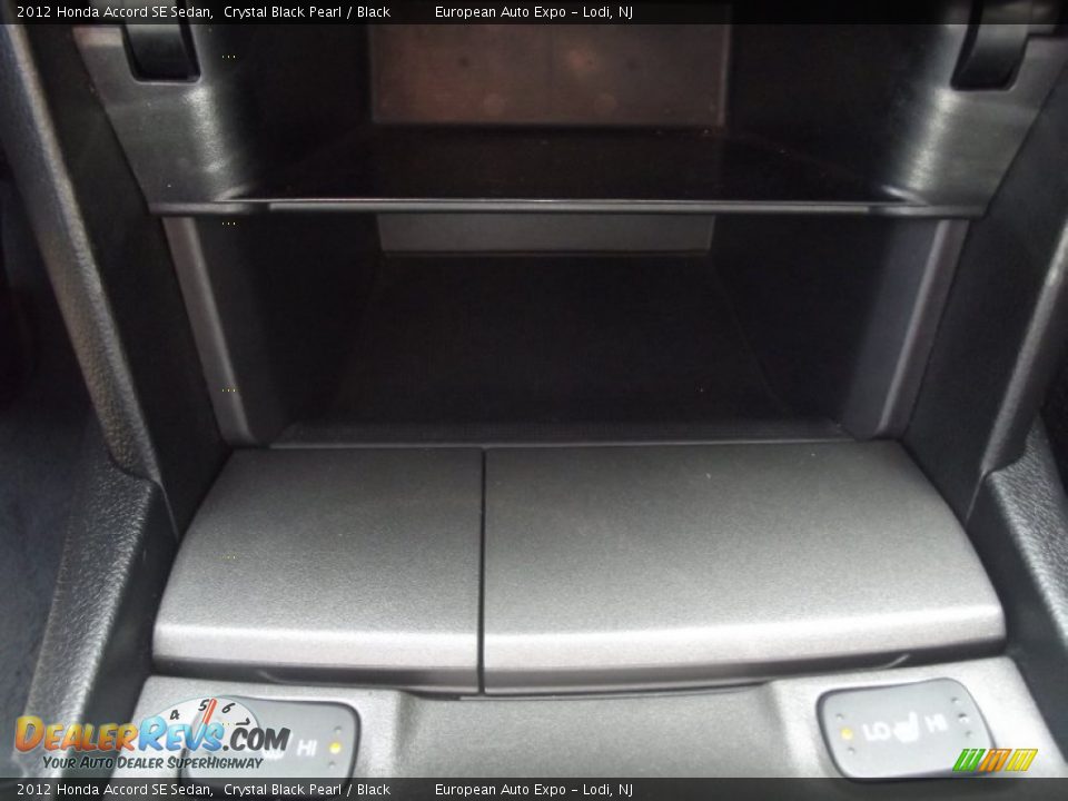 2012 Honda Accord SE Sedan Crystal Black Pearl / Black Photo #24