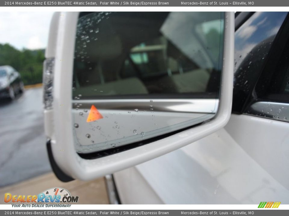 2014 Mercedes-Benz E E250 BlueTEC 4Matic Sedan Polar White / Silk Beige/Espresso Brown Photo #12