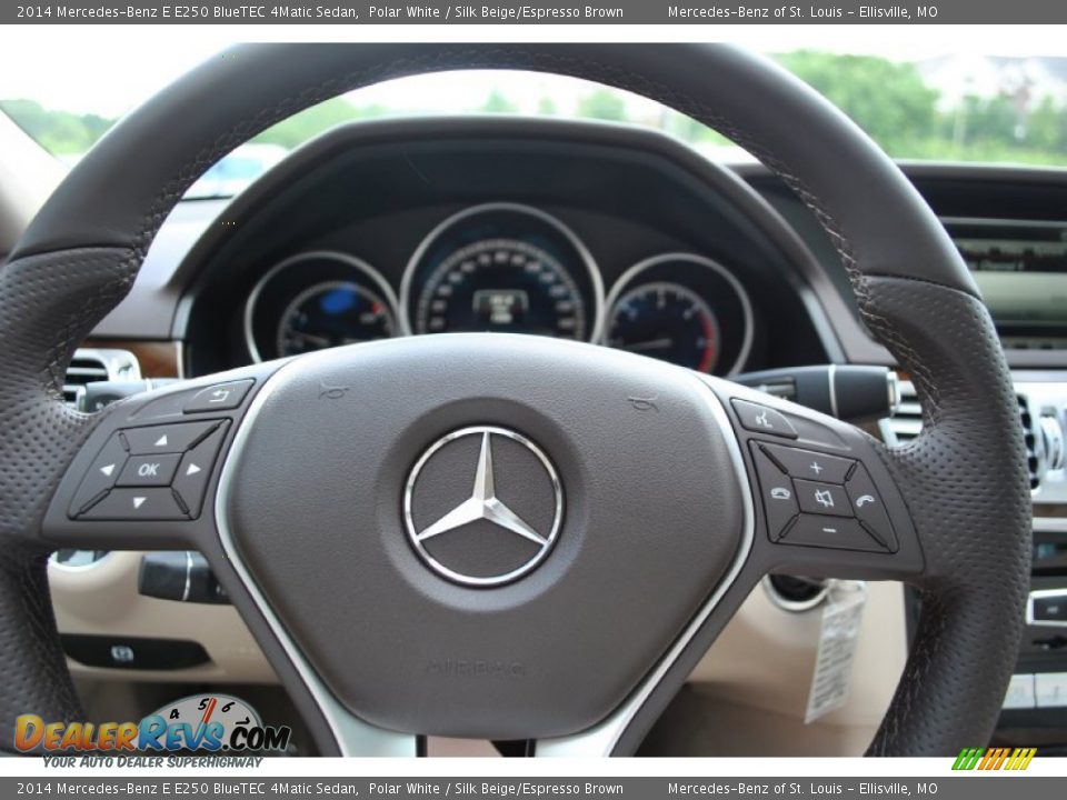 2014 Mercedes-Benz E E250 BlueTEC 4Matic Sedan Steering Wheel Photo #18