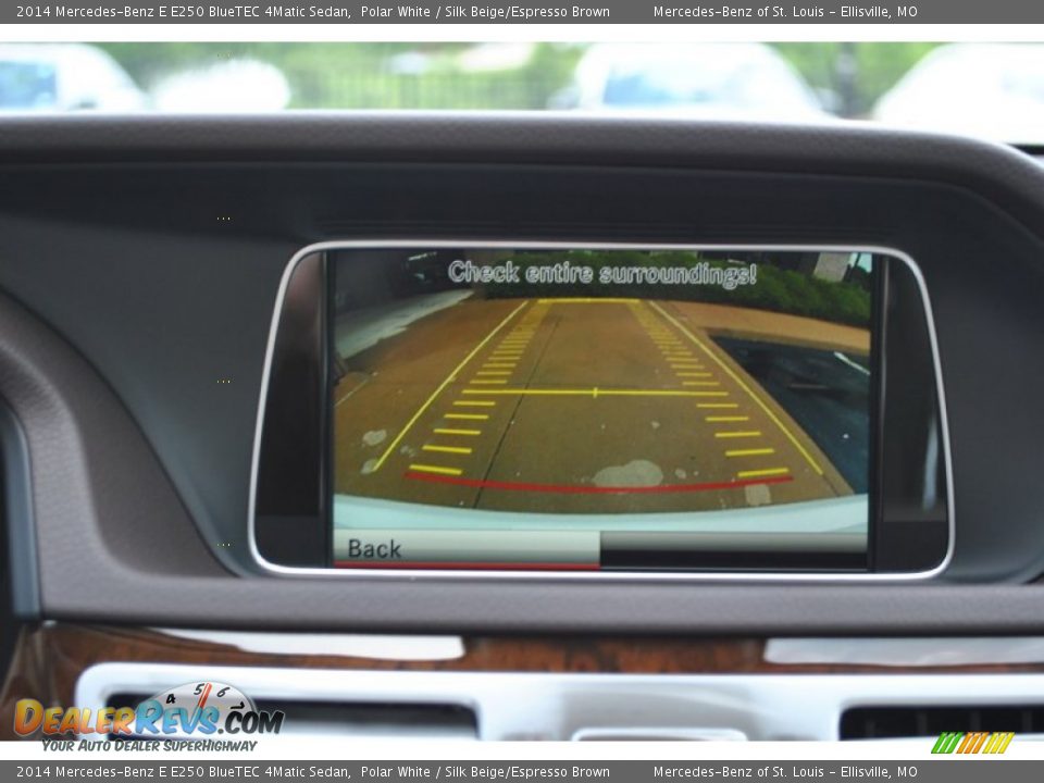 2014 Mercedes-Benz E E250 BlueTEC 4Matic Sedan Polar White / Silk Beige/Espresso Brown Photo #19