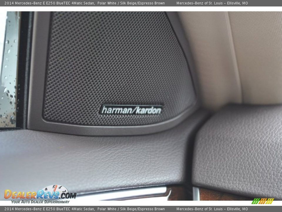 2014 Mercedes-Benz E E250 BlueTEC 4Matic Sedan Polar White / Silk Beige/Espresso Brown Photo #21