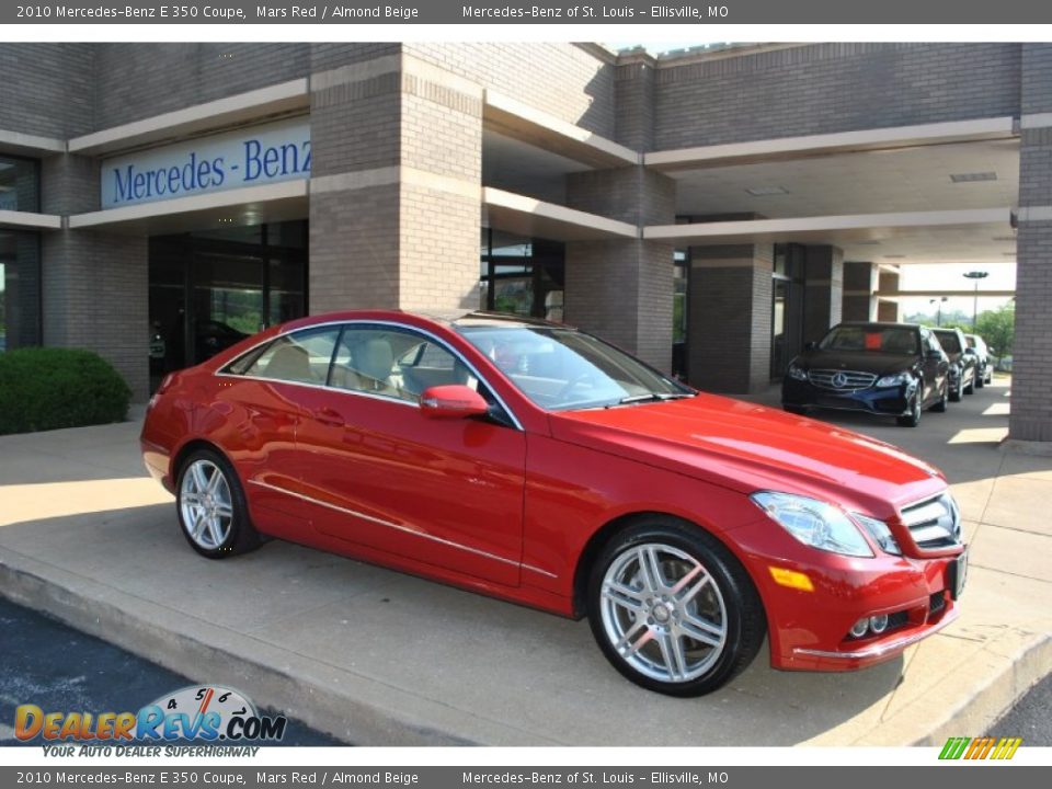 Front 3/4 View of 2010 Mercedes-Benz E 350 Coupe Photo #1
