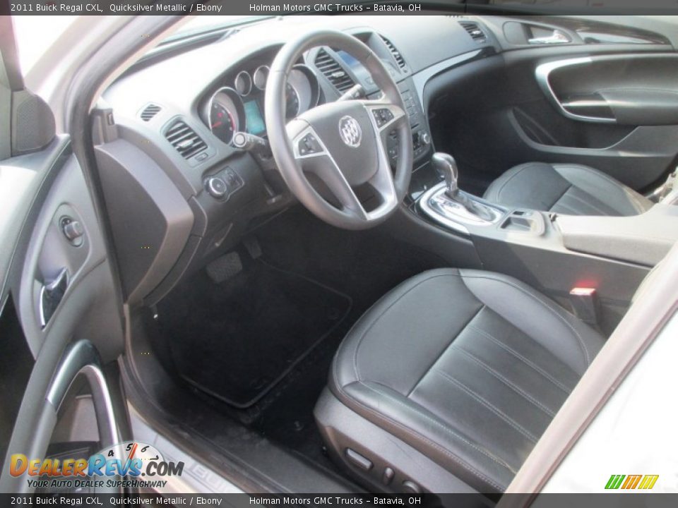 2011 Buick Regal CXL Quicksilver Metallic / Ebony Photo #5