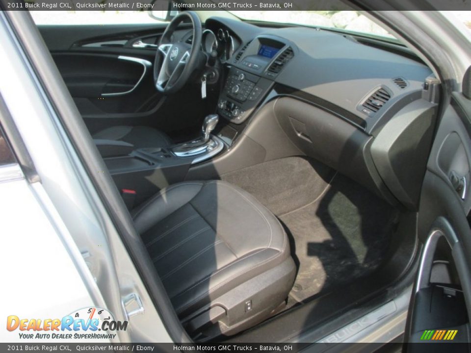 2011 Buick Regal CXL Quicksilver Metallic / Ebony Photo #24
