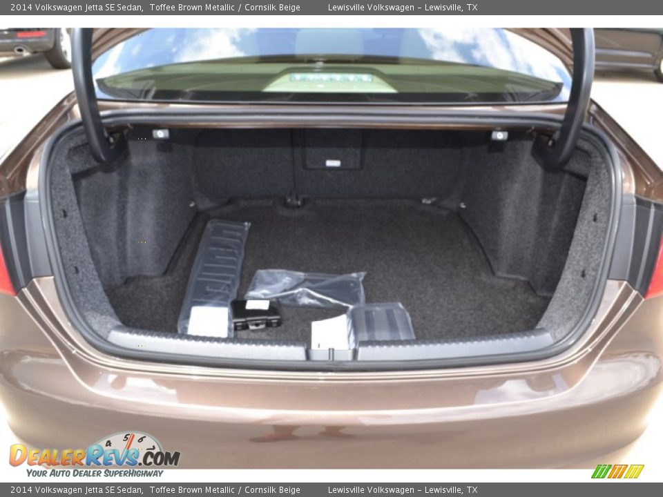 2014 Volkswagen Jetta SE Sedan Toffee Brown Metallic / Cornsilk Beige Photo #9