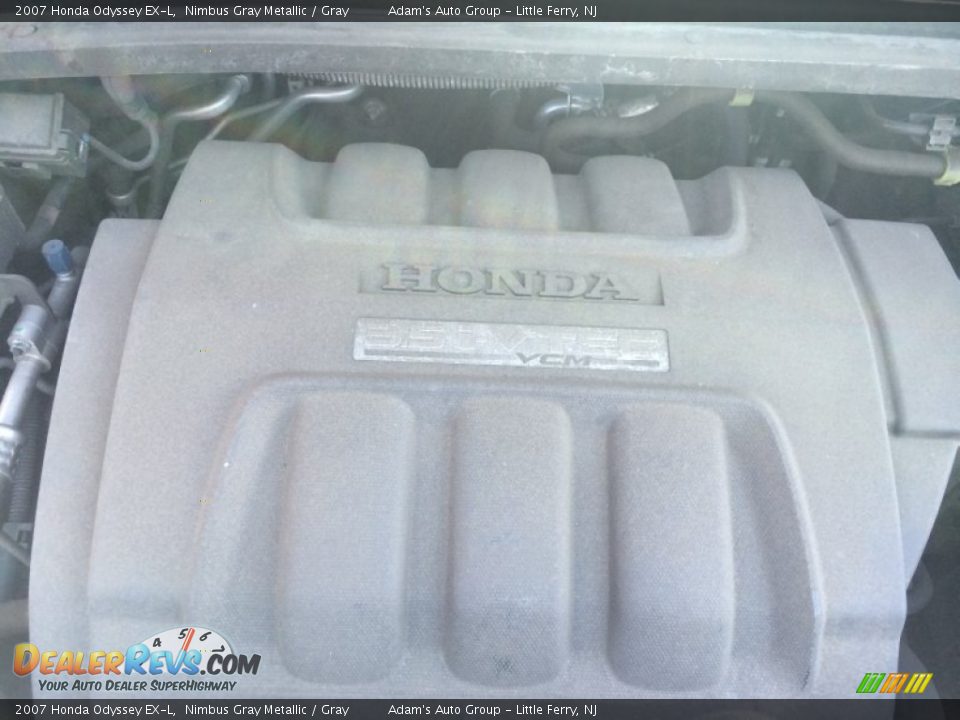 2007 Honda Odyssey EX-L Nimbus Gray Metallic / Gray Photo #22