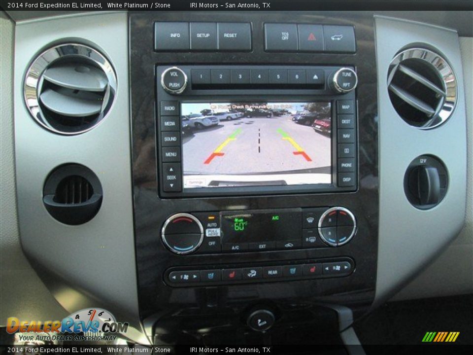 2014 Ford Expedition EL Limited White Platinum / Stone Photo #16
