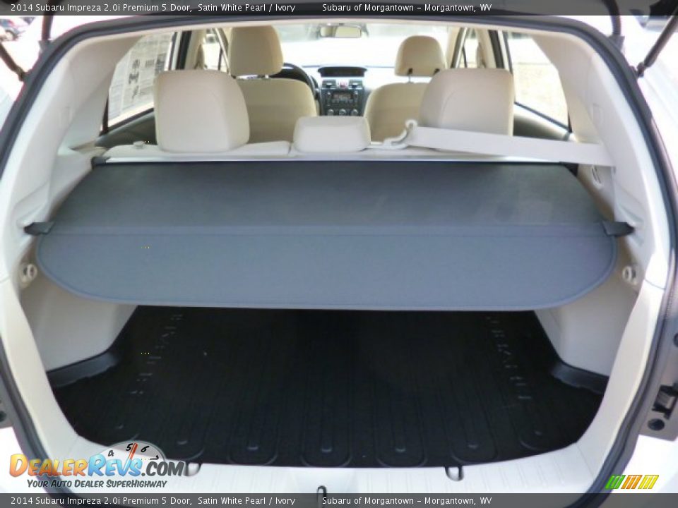 2014 Subaru Impreza 2.0i Premium 5 Door Satin White Pearl / Ivory Photo #13