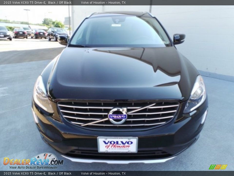 2015 Volvo XC60 T5 Drive-E Black / Off Black Photo #2